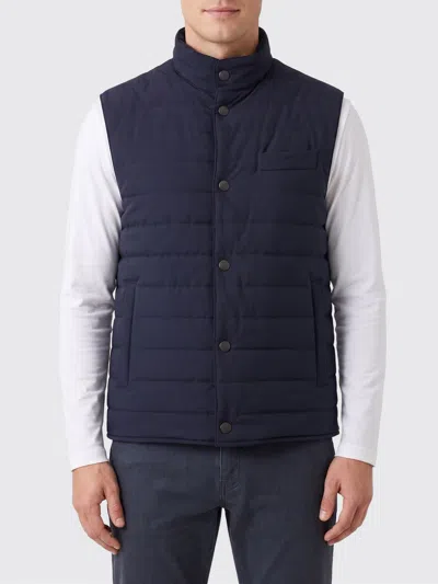 Fay Suit Vest Men  In Blue