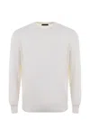 Fay Suéter Cuello Redondo - Crema In Neutral
