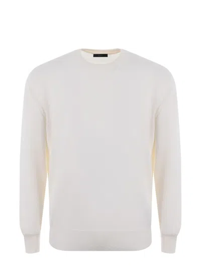 Fay Sweater In Neutral