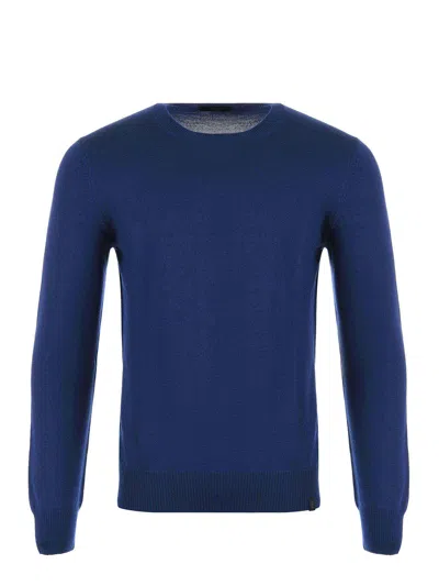 Fay Sweater In Blue