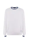 Fay Sweater In Bianco