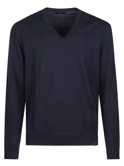 Fay Sweater In Blue