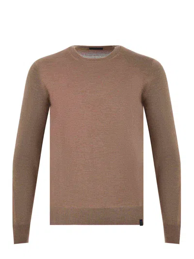 Fay Sweater In Brown