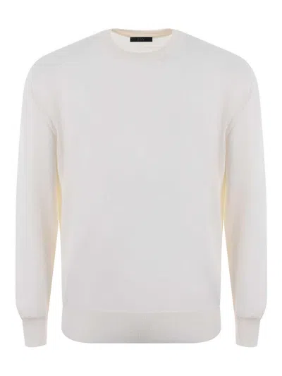 FAY SUÉTER CUELLO REDONDO - CREMA