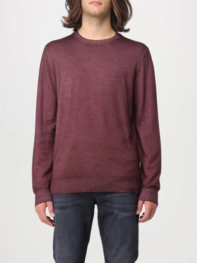 Fay Jumper  Men In Burgundy