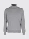 Fay Sweater  Men Color Grey 1 In Gray
