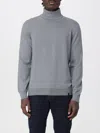 Fay Roll-neck Sweater In Gray