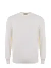Fay Suéter Cuello Redondo - Crema In Panna