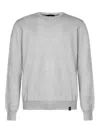 Fay Sweater With Profile Patches On The Elbows In Gray