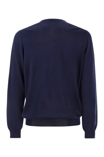 Fay Sweaters In Blue