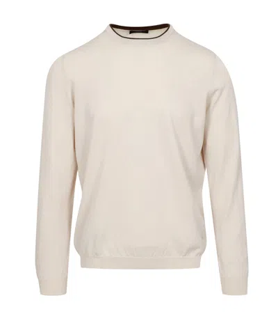 Fay Sweaters In Neutral