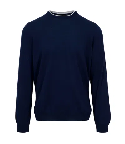 Fay Sweaters In Blue
