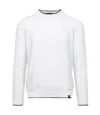 Fay Cotton Sweatshirt In White