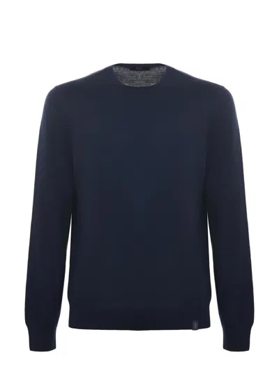 Fay Sweaters In Blue