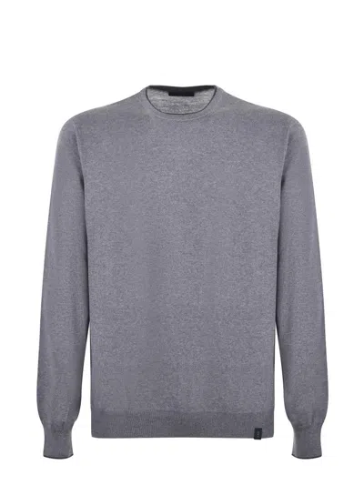Fay Sweaters In Gray
