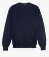 Fay Jumper In Blue Shaved Wool Knit In Multicolor