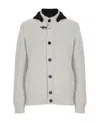 Fay Knit Jacket In White