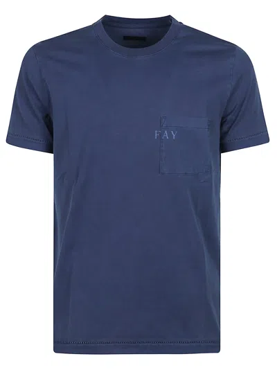 Fay T-shirt In Blue