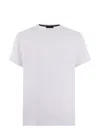 Fay Embroidered-logo Crew-neck T-shirt In White