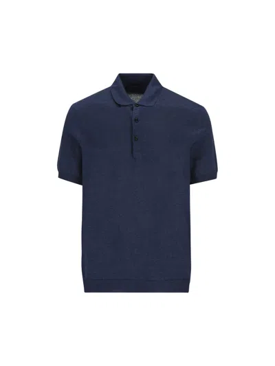 Fay T-shirt And Polo Shirt In Blue