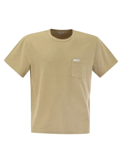 Fay T-shirt  Archive In Cream