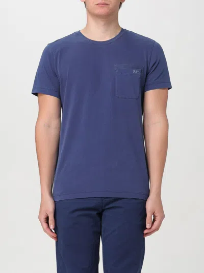 Fay T-shirt  Men Color Blue 1 In Blue 1