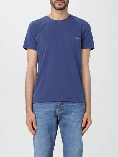 Fay T-shirt Men In Blue