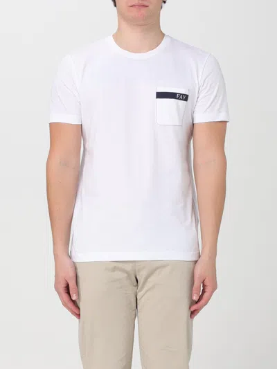 Fay T-shirt  Herren Farbe Weiss