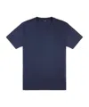 Fay T-shirt In Stretch Piquet In Blue