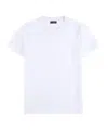 Fay T-shirt In Stretch Piquet In White