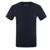 Fay Black T-shirt In Cotton With Pocket And White Logo