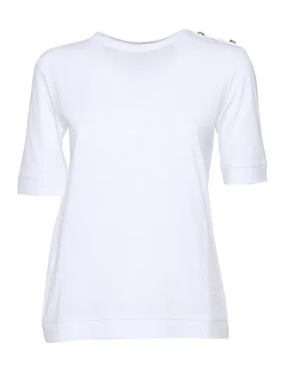 Fay T-shirt M/c In Bianco