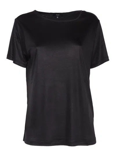 Fay T-shirt M/c In Black