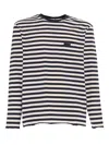 Fay Striped Archive T-shirt In Multicolor