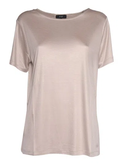 Fay T-shirt M/c In Pink
