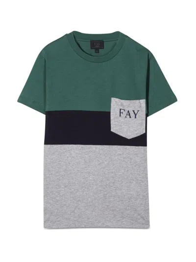 Fay T-shirt In Animal Print
