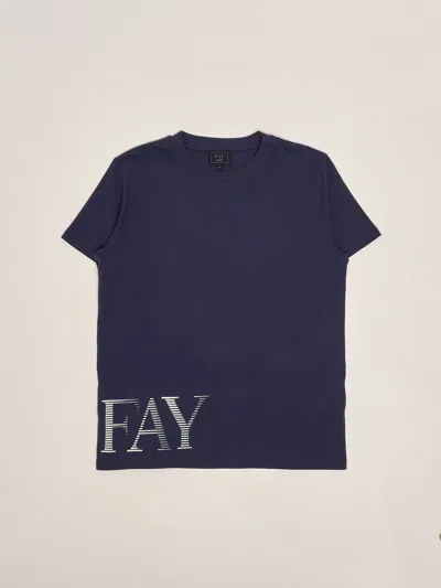 Fay Kids' T-shirt T-shirt In Blue