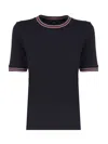 Fay Blue Short-sleeved Shirt In Blue