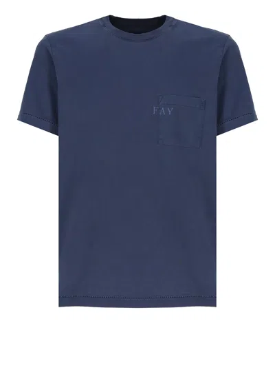 FAY T-SHIRT WITH LOGO