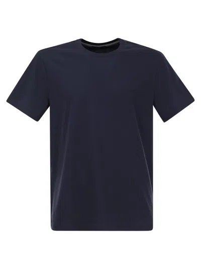 Fay T-shirt With Logo Embroidery