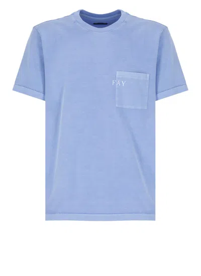 FAY T-SHIRT WITH LOGO