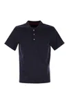 Fay Men Short-sleeved Cotton Polo Shirt
