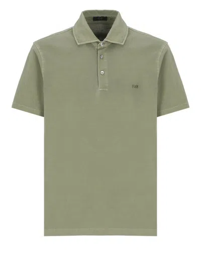 Fay T-shirts And Polos In Green