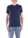 Fay T-shirts And Polos In Baltic Scuro Blu