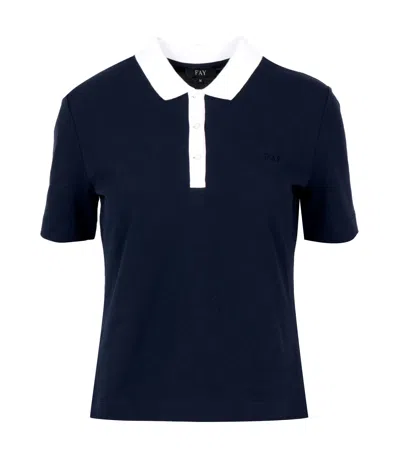 Fay T Shirts And Polos In Black