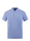 Fay Light Blue Polo In Blue