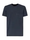 Fay Cotton T-shirt In Blue