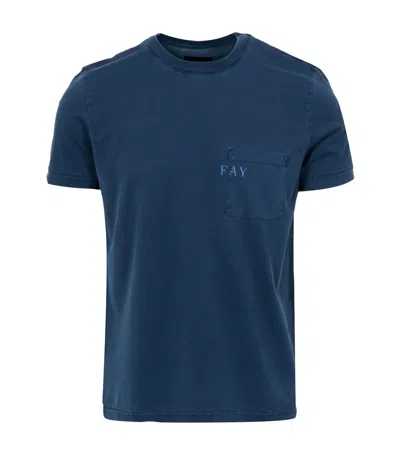 Fay T Shirts And Polos Blue