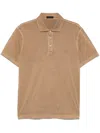 Fay T-shirts And Polos In Brown