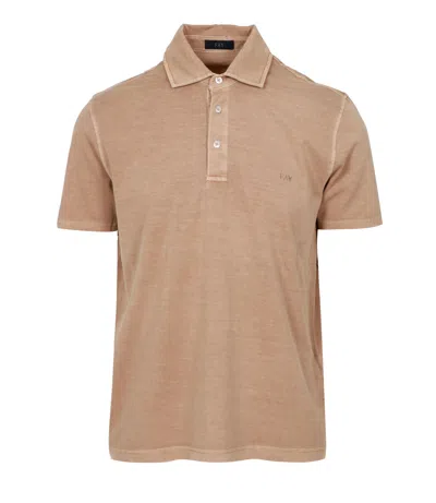 Fay T Shirts And Polos Camel In Brown